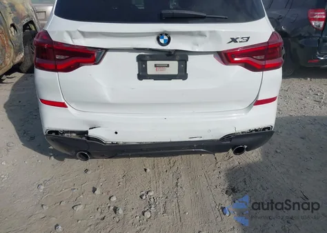 2018 BMW X3 xDrive30I z USA, uszkodzony, nr VIN 5UXTR9C54JLC80568
